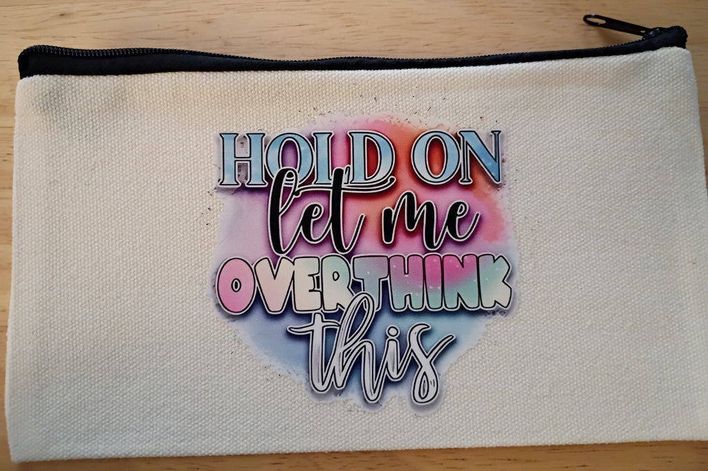 Zipper canvas bag