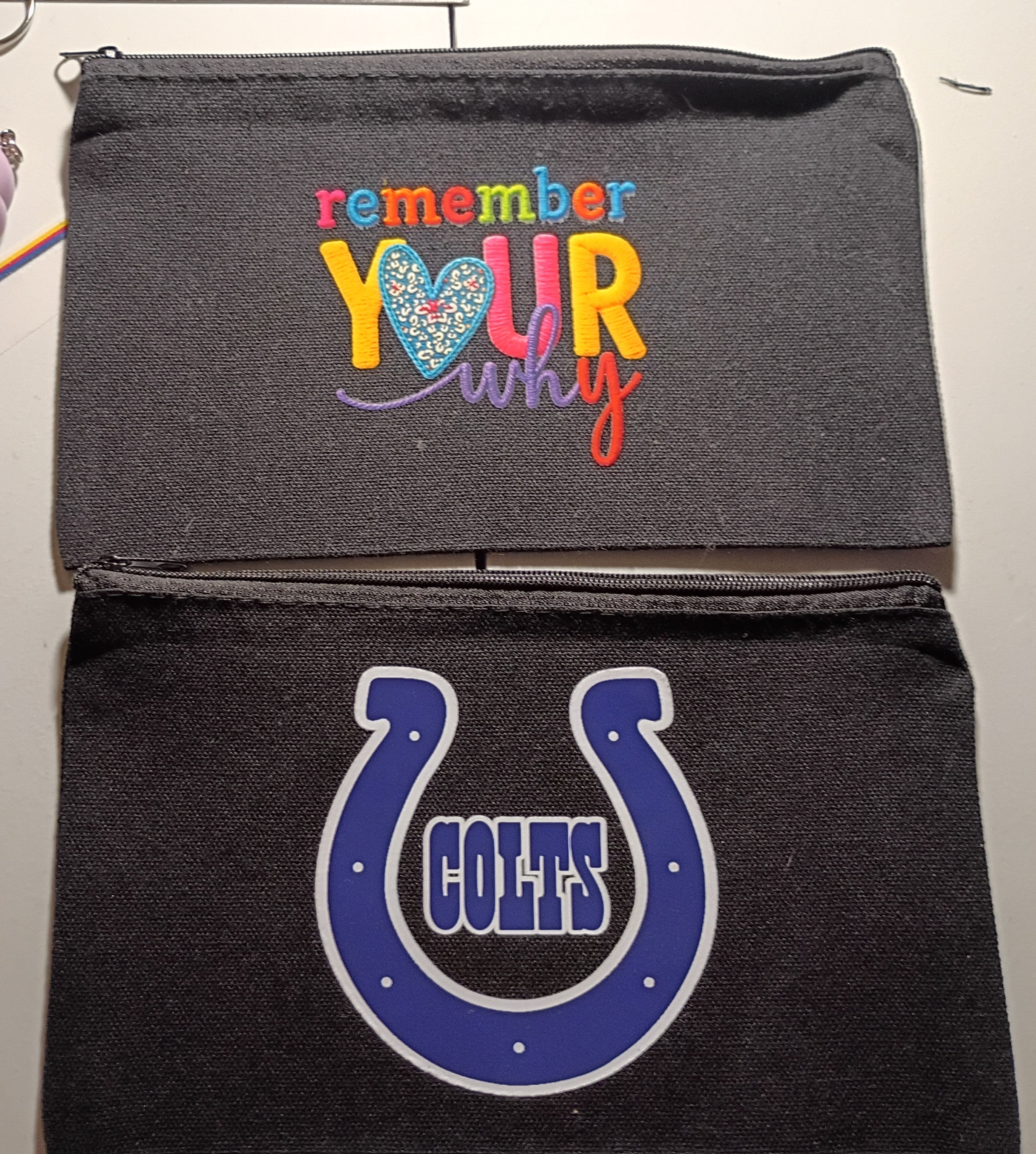 Zipper canvas bag