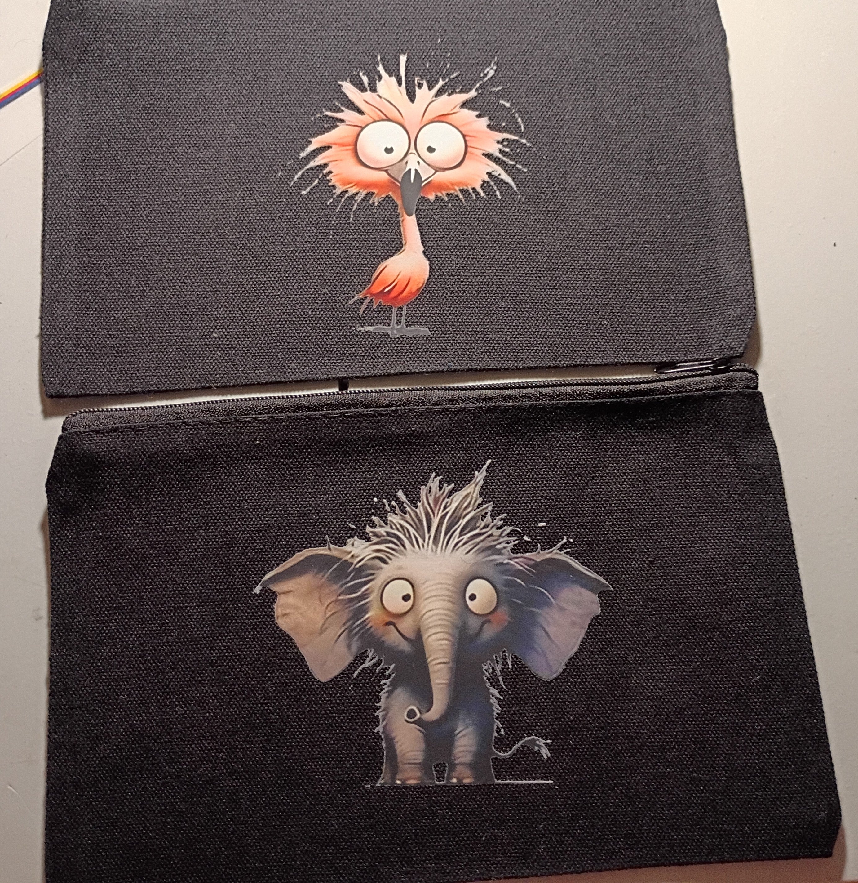 Zipper canvas bag